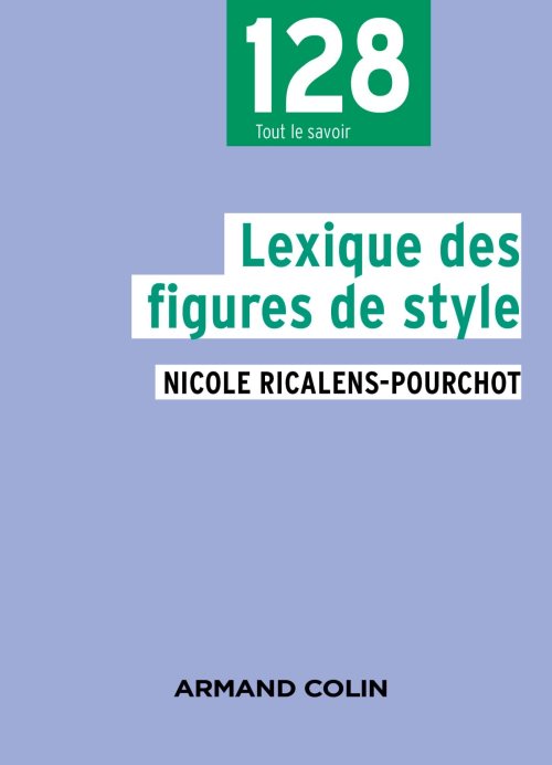 Lexique des figures de style - 2e ed