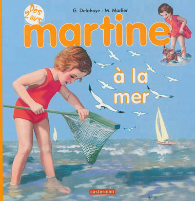 Je commence a lire avec martine - t21 - martine a la mer