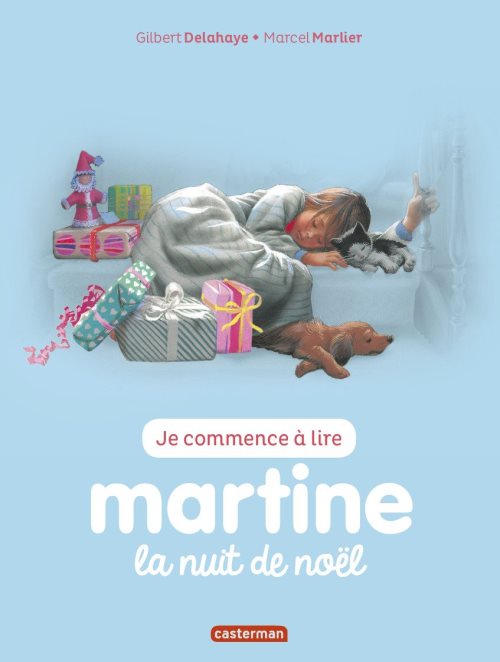 Je commence a lire avec martine - t15 - martine, la nuit de noel
