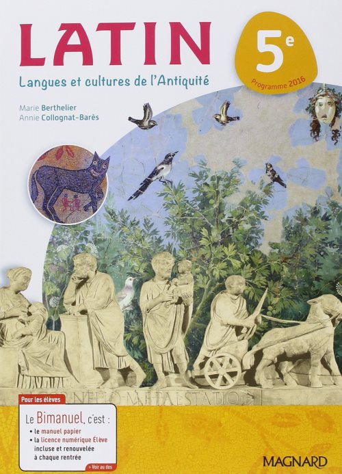 Latin 5e : Langues et cultures de l'Antiquité