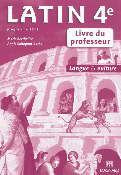 4e latin livre du professeur