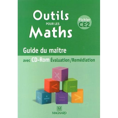 Outils pour les maths ce2 (2014) - guide du maitre avec cd-rom fichier