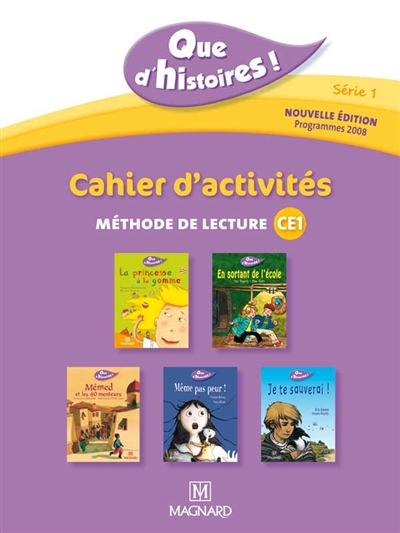 Que d'histoires ! ce1 - serie 1 (2011) - cahier d'activites
