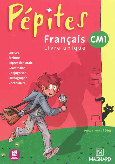 Pepites francais livre unique cm1 eleve