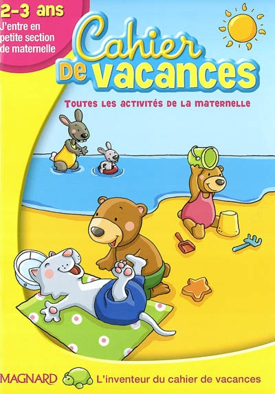 Ps 2.3 ans j'entre en petite section de maternelle