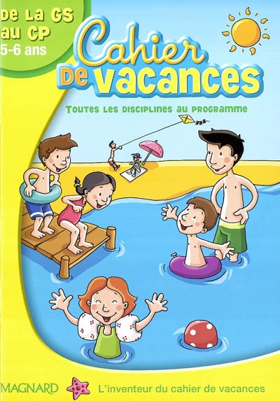 Gs cp cahier de vacances