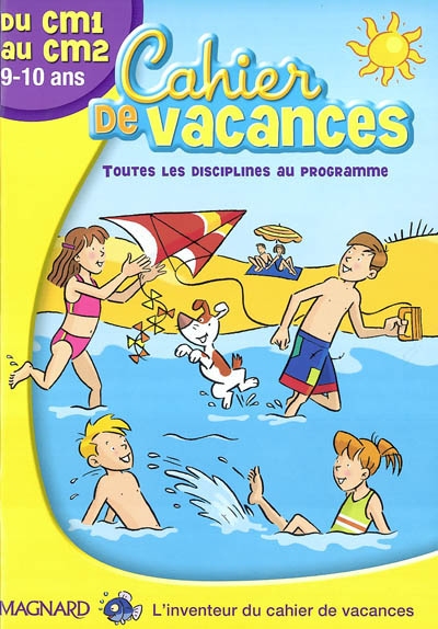 Cm1 cm2 cahier de vacances 9 / 10 ans