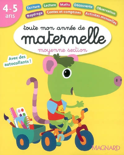Ms toute mon annee maternelle 4 / 5 ans