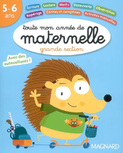 Gs toute mon annee maternelle 5 / 6 ans
