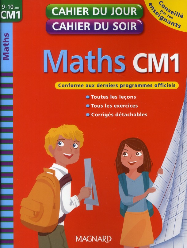 2010 cahier du jour cahier du soir maths cm1