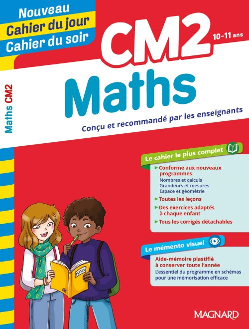 Cahier du jour/Cahier du soir Maths CM2