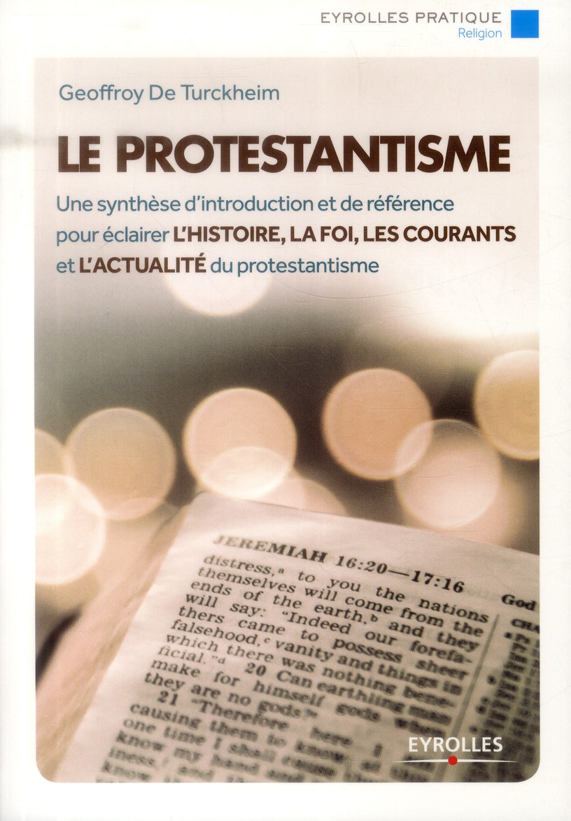 Le protestantisme, une synthese d'introduction et de reference