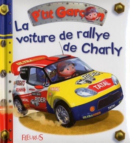 La voiture de rallye de charly