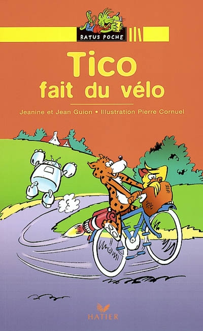 Tico fait du velo