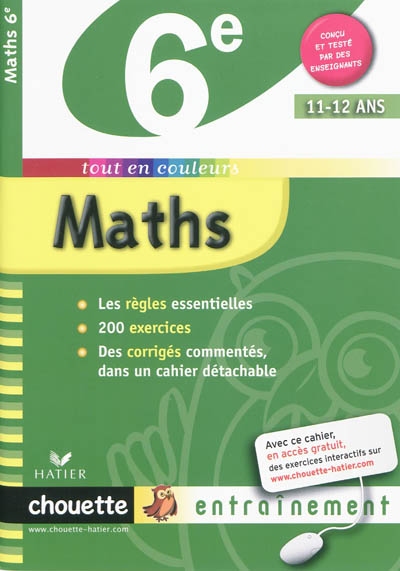 Maths 6e - chouette