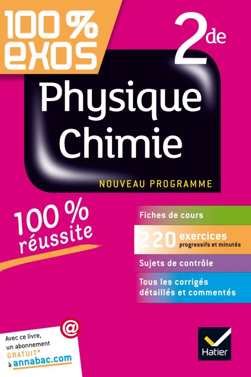 Physique-chimie 2de - exercices resolus (physique et chimie) - seconde