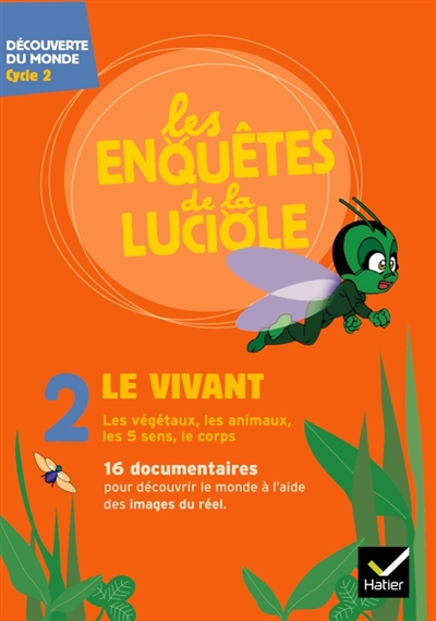 Les enquetes de la luciole cycle 2 - le vivant - dvd