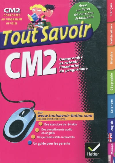 Tout savoir cm2