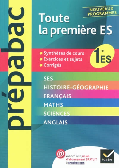 Prepabac toute la premiere es