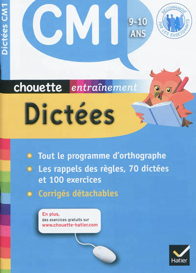 Chouette - dictees cm1