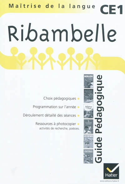 Ribambelle ce1 serie jaune ed. 2011 - guide pedagogique