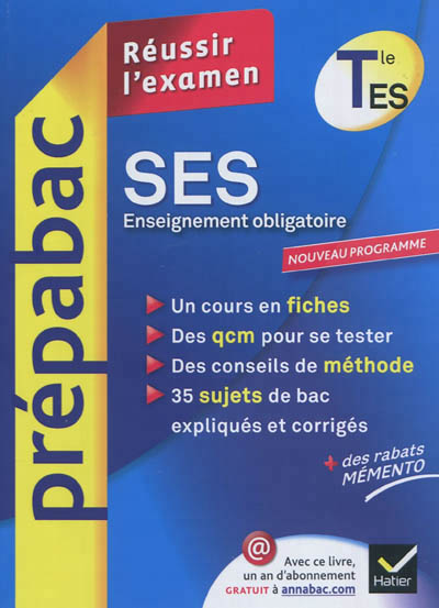 Ses tle es - prepabac reussir l'examen