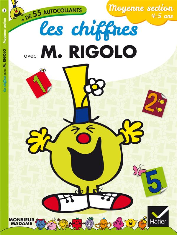 Monsieur rigolo - ms - les chiffres