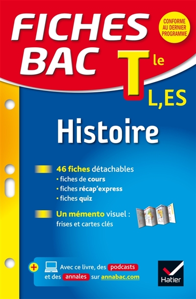 2 - fiches bac histoire tle l, es - fiches de revision - terminale l, es