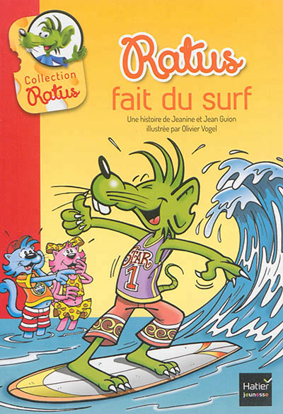 Ratus fait du surf