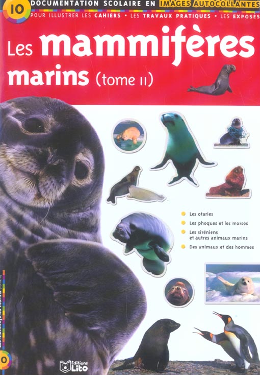 Livre mammiferes marins tome 2