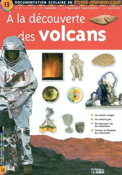 Livre decouverte des volcans