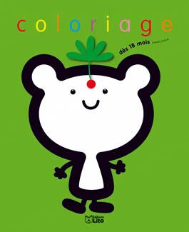 A 18 mois je colorie : petit ours