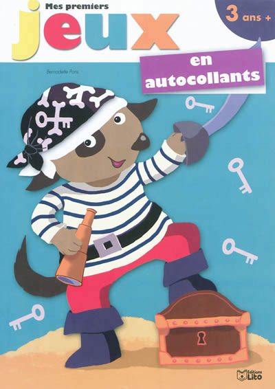 Mes premiers jeux en autocollants : pirate