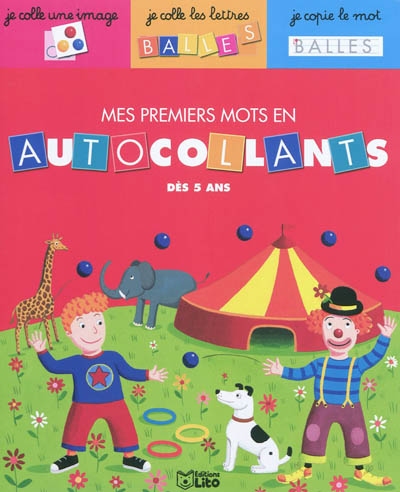 Mes premiers mots en autocol