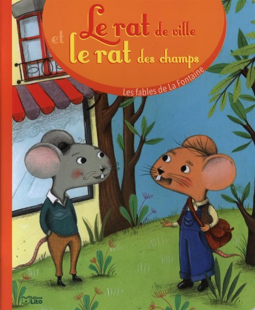 Les fables de la fontaine - le rat de ville et le rat des champs