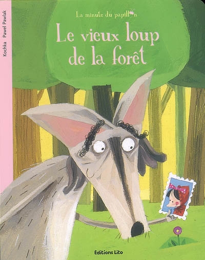 Livre vieux loup de la foret