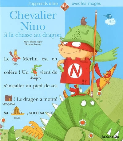Chevalier nino a la chasse au dragon