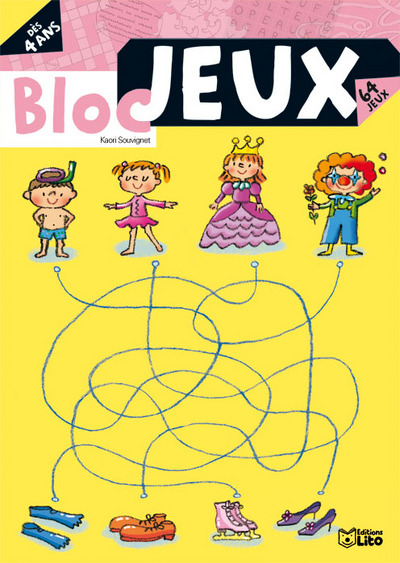 Bloc jeux clown princesse