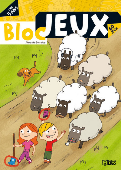 Bloc jeux a la ferme - 5 ans