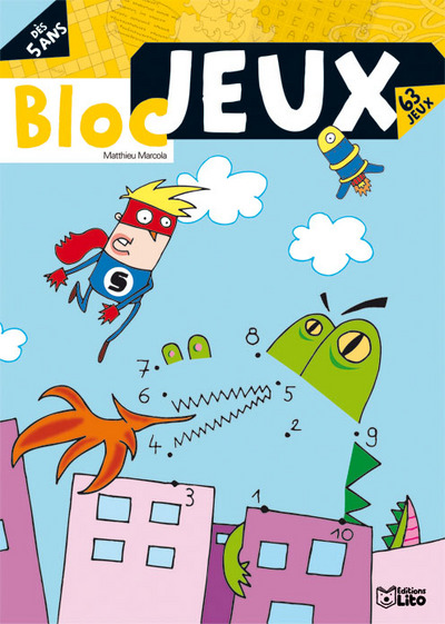 Bloc jeux rigolo - 5 ans