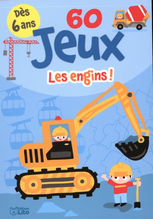 Bloc 60 jeux les engins !