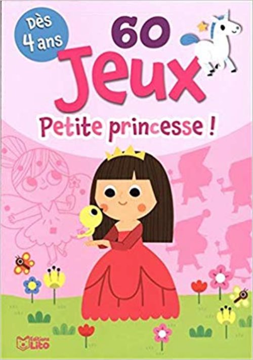 Bloc 60 jeux petite princesse