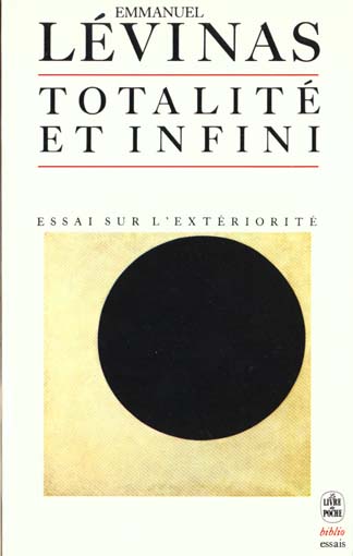 Totalite et infini - essai sur l'exteriorite