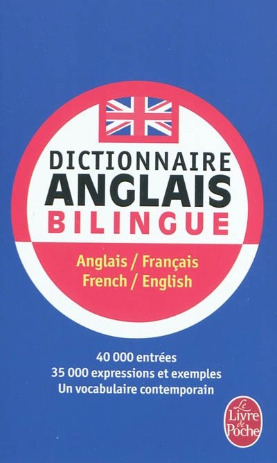 Dictionnaire de poche anglais bilingue - angllais/francais- french/english