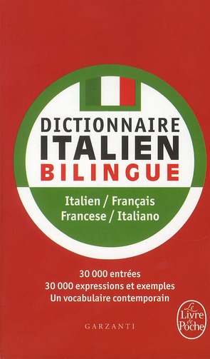 Dictionnaire de poche italien
