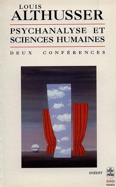 Psychanalyse et sciences humaines, deux conferences
