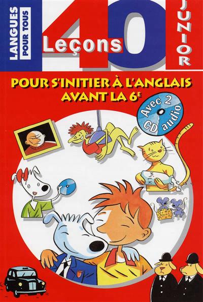 40 lecons pour s'initier a l'anglais junior - coffret filme -