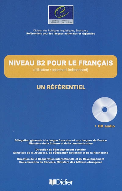 Les referentiels - niveau b2 - livre + cd audio