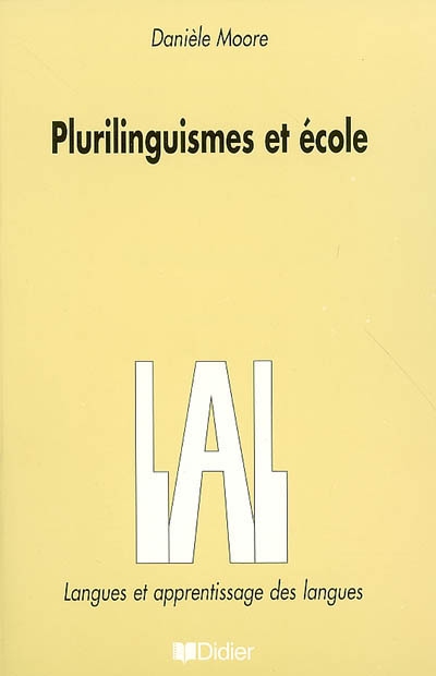 Plurilinguismes et ecoles - livre