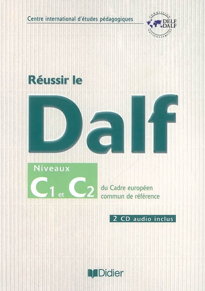 Reussir le dalf c1 - c2 - livre + cd